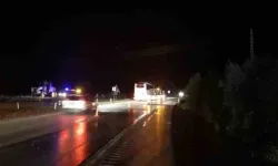 Ankara Kırıkkale karayolu trafiğe kapandı