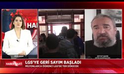 Zeyyat Şahin’den ailelere LGS uyarısı