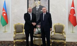 Cumhurbaşkanı Erdoğan, Aliyev ile bir araya geldi