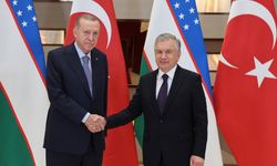 Cumhurbaşkanı Erdoğan, Özbekistanlı mevkidaşı ile görüştü