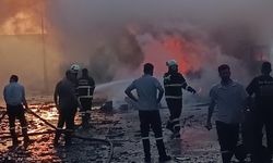 Kırklareli'nde geri dönüşüm tesisinde yangın