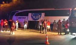 Aydın’da yoldan çıkan otobüsteki 1 kişi öldü, 10 kişi yaralandı