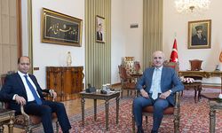 TBMM Başkanı Kurtulmuş, Mısır'ın Ankara Büyükelçisi El Hamamy’yi kabul etti