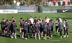 A Milli Futbol Takımı, Karadağ maçı hazırlıklarını sürdürdü