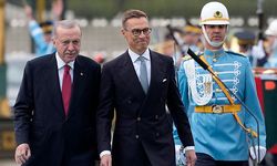 Cumhurbaşkanı Erdoğan, Finlandiya Cumhurbaşkanı Stubb'u resmi törenle karşıladı