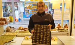 Viral olan çikolatadan sonra, ilk defa Dubai baklavası yapıldı