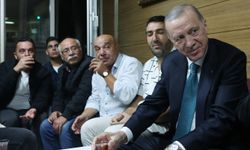 Cumhurbaşkanı Erdoğan, Çankaya’da vatandaşlarla bir araya geldi