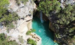 Antalya’da ‘Gümüşdamla Kanyonu’ doğaseverlerin rotasında