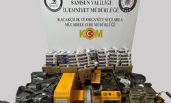 Samsun'da kaçak tütün operasyonu: 20 bin makaron ele geçirildi