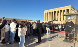 Anıtkabir'de 10 Kasım yoğunluğu