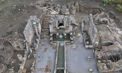 Antik Kestros çeşmesinden 1800 yıl sonra su akmaya başladı