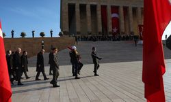 Büyük Önder Atatürk için Anıtkabir'de devlet töreni düzenlendi