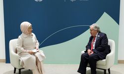 Emine Erdoğan, BM Genel Sekreteri Guterres ile görüştü