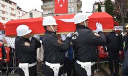 İETT otobüsünün çarpması sonucu şehit olan polis toprağa verildi