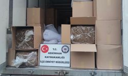 Malatya'da 7 ton kaçak tütün ele geçirildi