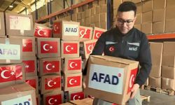 AFAD’dan Münbiç'e yardım eli: 1365 aileye gıda kolisi ulaştırdı