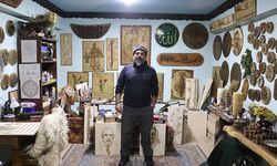 Atıl konağı restore edip sanat atölyesine çevirdi