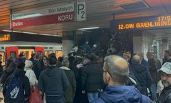 Batıkent metro istasyonunda yangın