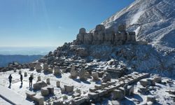 Nemrut Dağı'na turist ilgisi yoğun