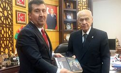 TYB Başkanı Arıcan, MHP Genel Başkanı Bahçeli'yi ziyaret etti