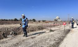 Tel Rıfat, PKK/YPG'nin döşediği bombalardan temizleniyor