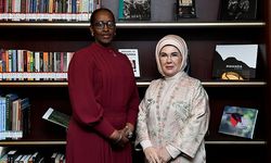 Emine Erdoğan, Ruanda Cumhurbaşkanının eşi Jeannette Kagame ile bir araya geldi