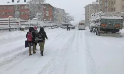 Eğitime kar engeli: O illerde eğitime ara verildi