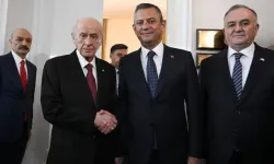 CHP Lideri Özel, MHP lideri Bahçeli ile görüştü