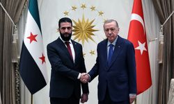 Cumhurbaşkanı Erdoğan, Ahmed Şara ile bir araya geldi