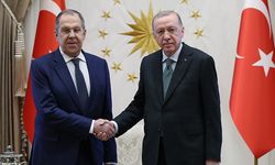 Cumhurbaşkanı Erdoğan, Rusya Dışişleri Bakanı Lavrov'u kabul etti