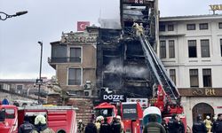 Eminönü'nde restoran yangını çıktı