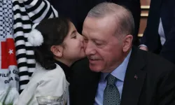 Filistinli çocuklardan Cumhurbaşkanı Erdoğan'a sevgi seli