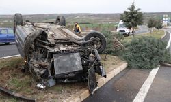 Kırklareli'nde iki otomobil çarpıştı