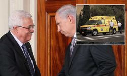 Abbas bunu da yaptı: Yangınla cebelleşen İsrail'e 'Filistin' itfaiyesi