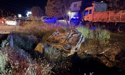 Kahramanmaraş'ta otomobil takla attı: 1 ölü, 1 yaralı