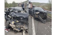 Ağrı'da trafik kazası: 2 ölü, 8 yaralı