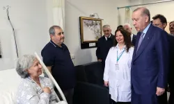 Cumhurbaşkanı Erdoğan'dan İstanbul'da hasta ziyareti