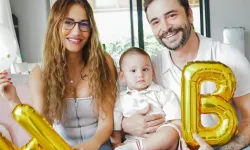 Ahmet Kural ve Çağla Gizem Şahin'in oğulları yaşına girdi