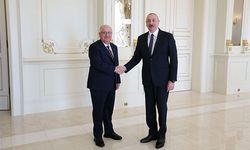 Azerbaycan Cumhurbaşkanı Aliyev, Bakan Güler'i kabul etti