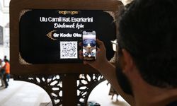 Bursa'nın simgesi Ulu Cami'deki hat eserleri dijital ortama aktarıldı
