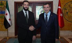 Cevdet Yılmaz, Suriye Cumhurbaşkanı Şara ile görüştü