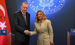 Cumhurbaşkanı Erdoğan, Meloni ile görüştü