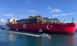 Türkiye'nin ilk yüzer doğal gaz üretim platformu Osman Gazi Filyos Limanı'nda