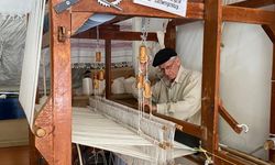 83 yaşındaki dokuma ustası mesleğini yaşatmaya çalışıyor