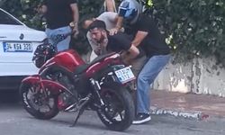 Boğazına şeker kaçan vatandaşın hayatını yoldan geçen motosikletli kurtardı