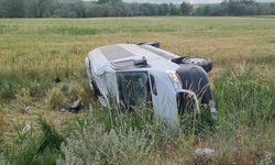 Çorum'da minibüs devrildi: 17 yaralı