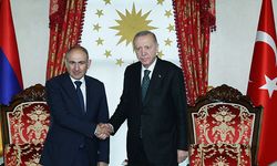 Cumhurbaşkanı Erdoğan, Ermenistan Başbakanı Paşinyan'ı kabul etti