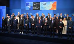 Cumhurbaşkanı Erdoğan, NATO Liderler Zirvesi'nde aile fotoğrafı çekimine katıldı