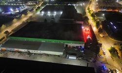 Düzce'de mobilya fabrikasında yangın