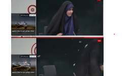 İran Devlet Televizyonu vuruldu! Canlı yayında dehşet anı